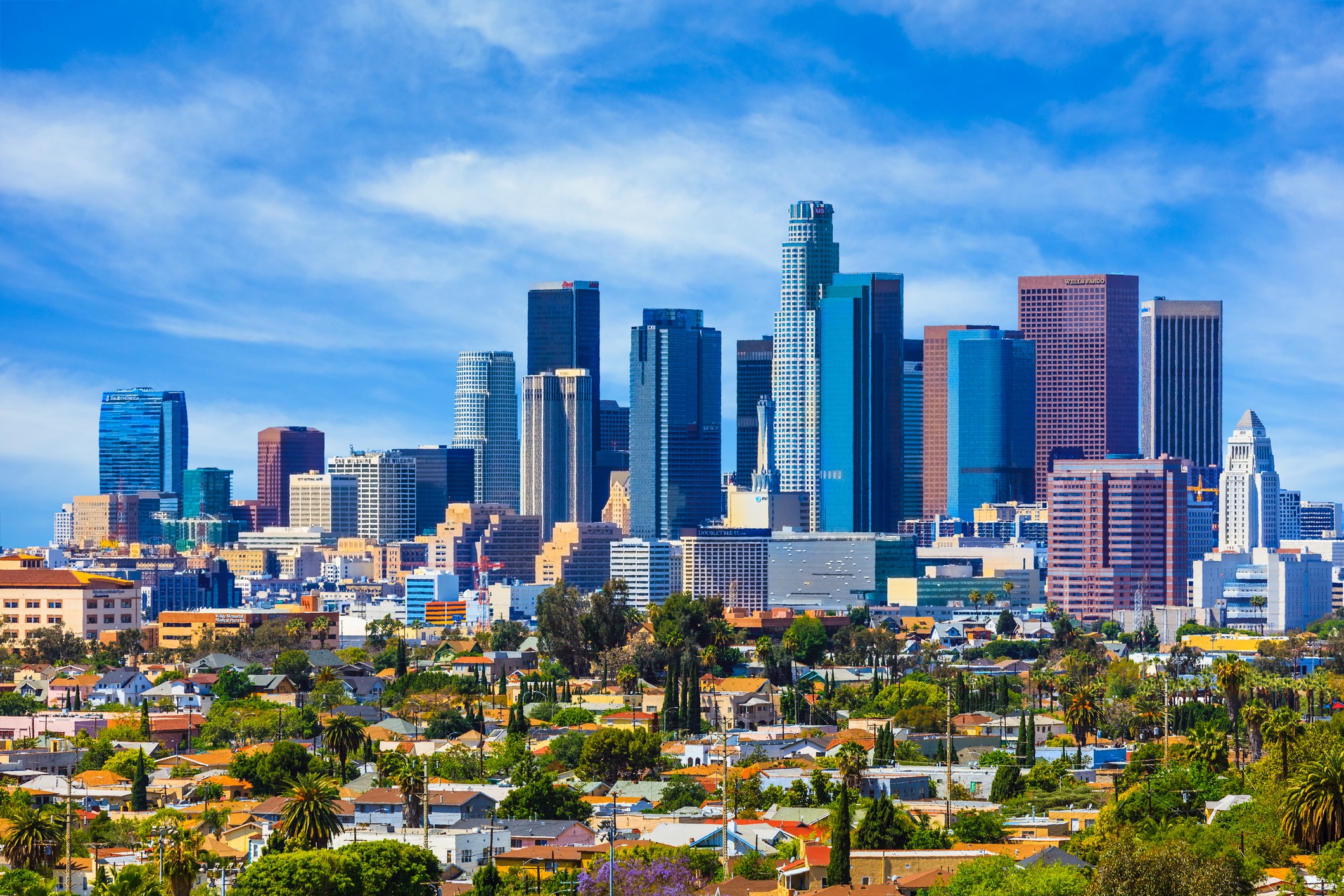 Downtown Los Angeles skyline